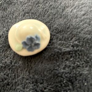 Gorgeous hat brooch signed